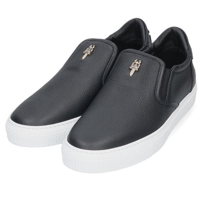 Chrome Hearts SLIP ON Dagger Leather Sneakers Size 7.5