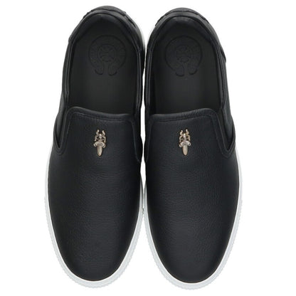 Chrome Hearts SLIP ON Dagger Leather Sneakers Size 7.5
