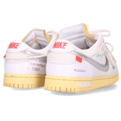 NIKE OFF-WHITE Dunk Low The 50 White Size 8.5