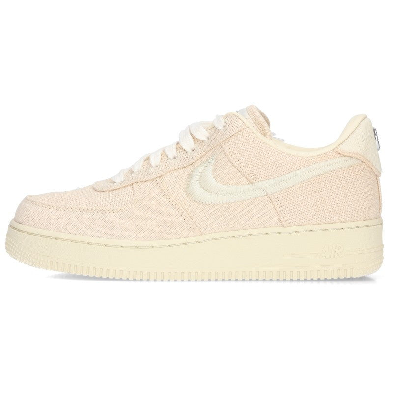 NIKE x STUSSY Air Force 1 Low CZ9084-200 Beige Size 8.5