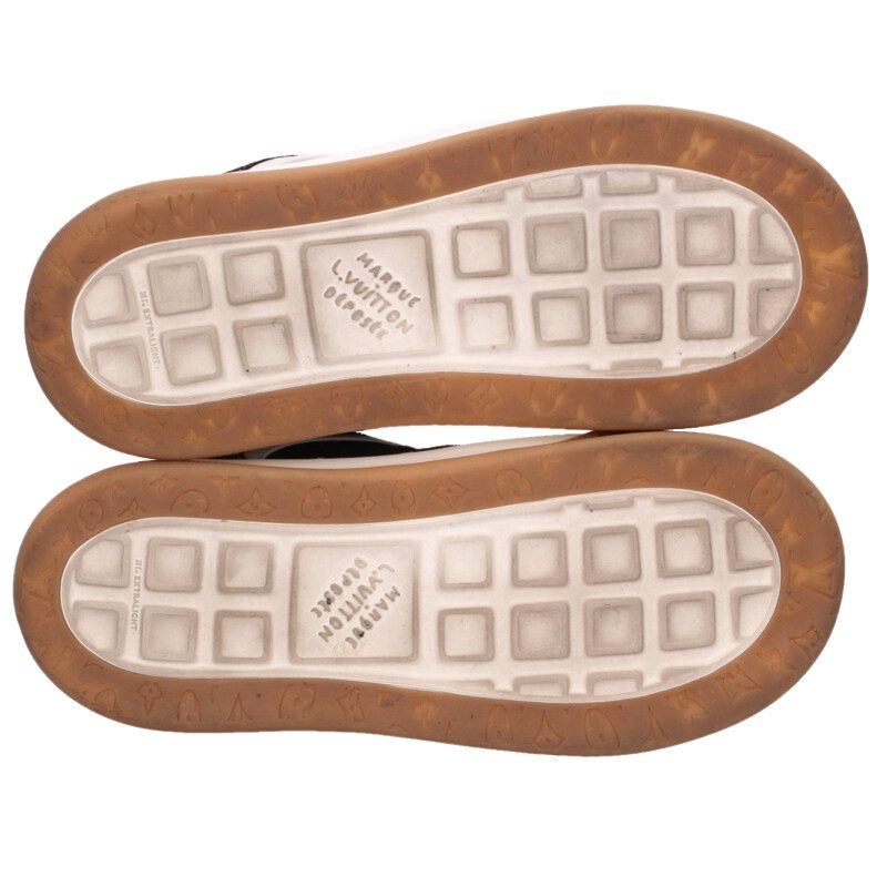 LOUISVUITTON LV Tilted Sneakers Black White Size 9