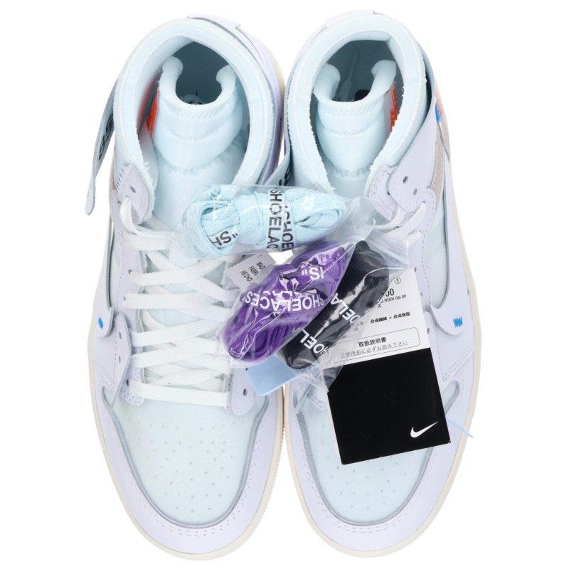 NIKE Air Jordan 1 Retro High OG White Size 10