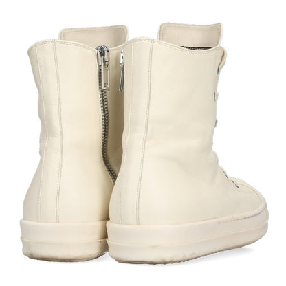 Rick Owens RAMONES Leather Hi-Top Sneakers Size 7.5