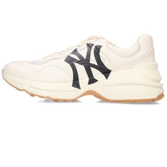 GUCCI Rhyton Low-Top Sneakers White Size 7.5