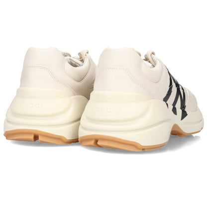 GUCCI Rhyton Low-Top Sneakers White Size 7.5