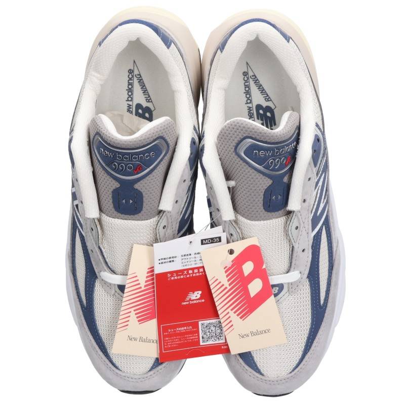 New Balance 990 V6 U990TC6 Low-Top Sneakers Size 9.5