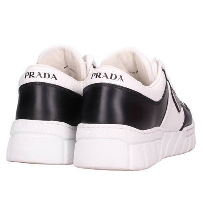 PRADA Triangle Logo Plate Low-Cut Sneakers Multi Size 6