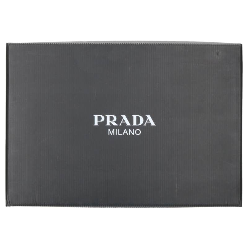 PRADA Triangle Logo Plate Low-Cut Sneakers Multi Size 6
