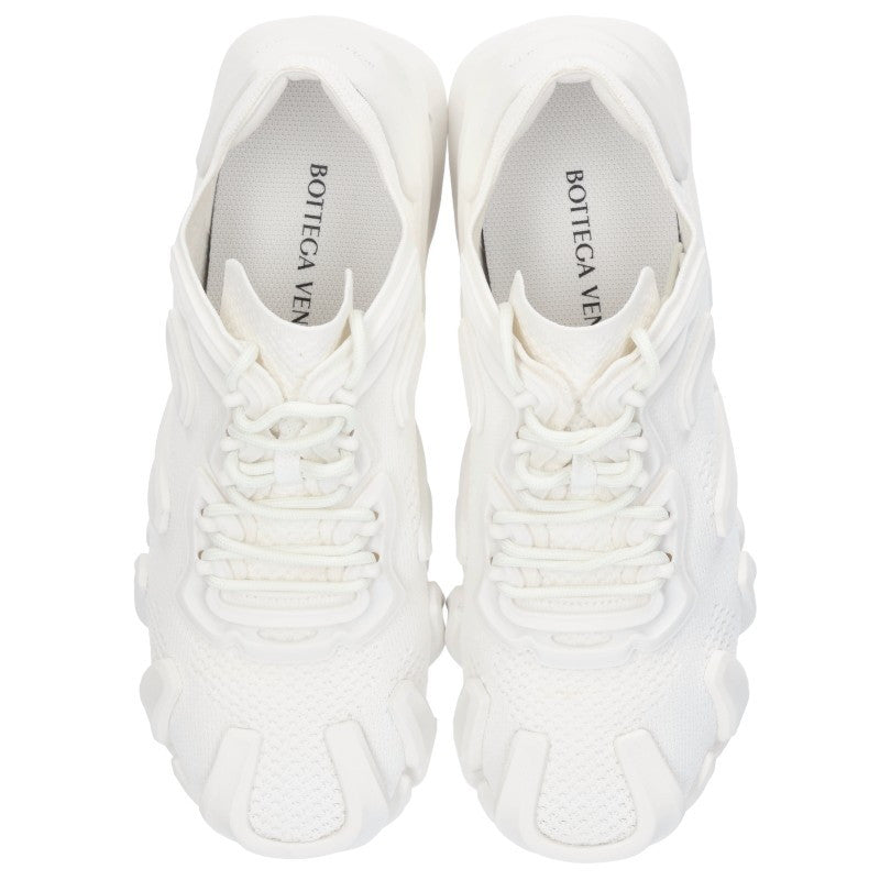 BOTTEGA VENETA Low Top Mesh Sneakers White Size 6.5