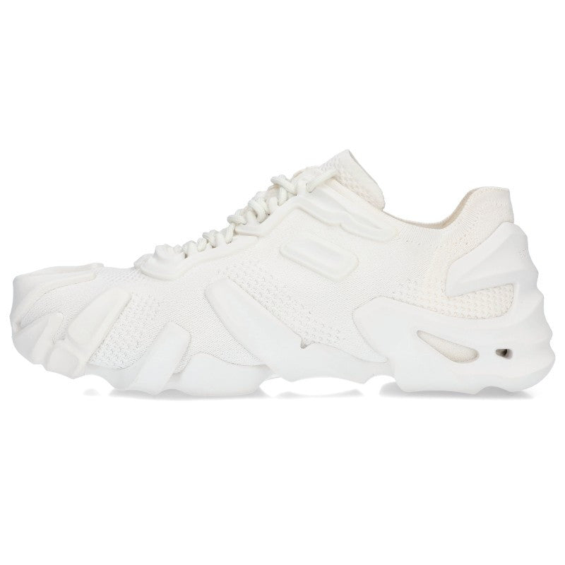 BOTTEGA VENETA White Mesh Low-Cut Sneakers Size 6.5