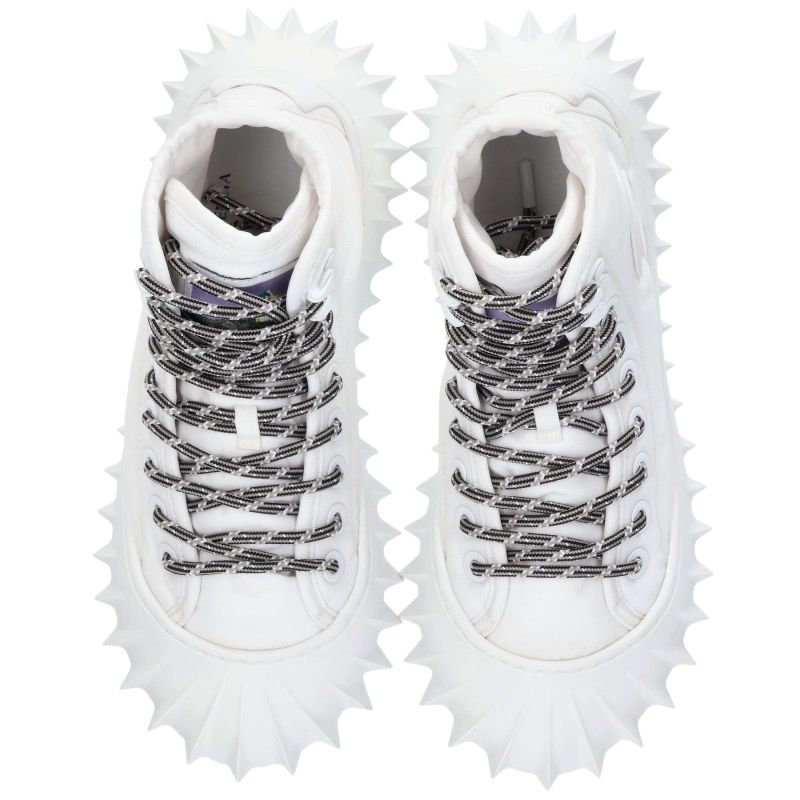 BOTTEGA VENETA Denver Sneakers White Size 5.5