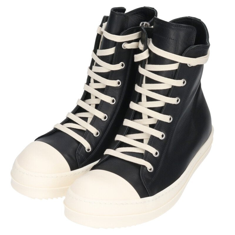 Rick Owens 26AW RAMONES High-Top Sneakers Size 11.5