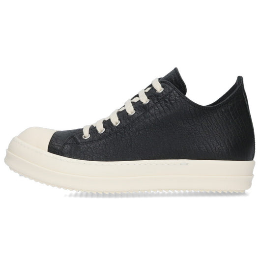 Rick Owens 26AW RAMONES LOW Leather Sneakers Size 8.5