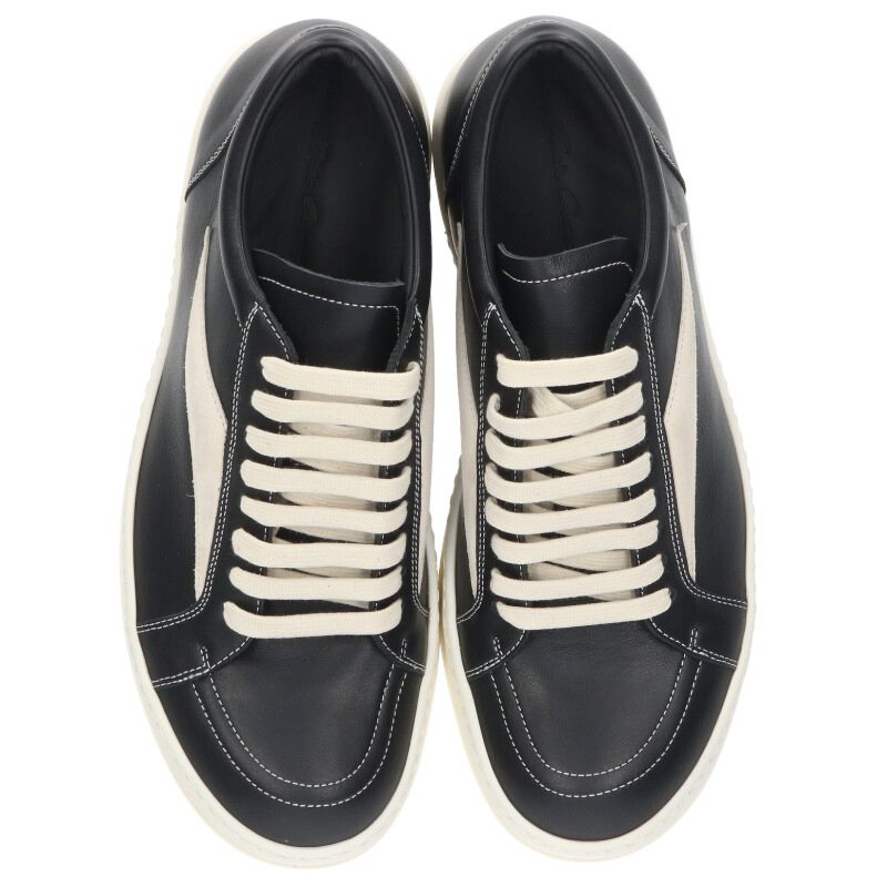 Rick Owens 26AW Vintage Leather Sneakers Size 7.5