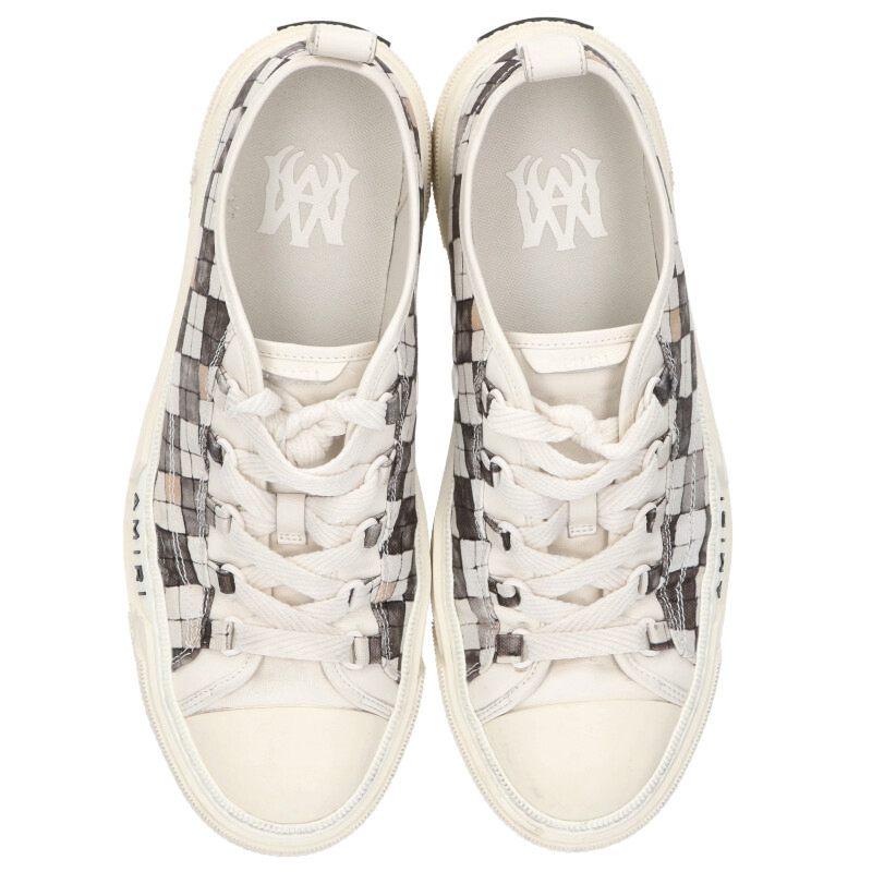 AMIRI Checkered Low Top Sneakers Multi Size 9