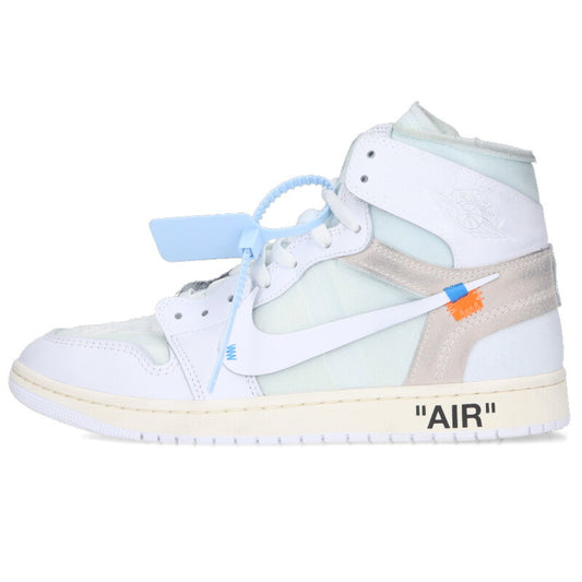 Virgil Abloh x Nike Air Jordan 1 High Alaska Multi Size 10.5