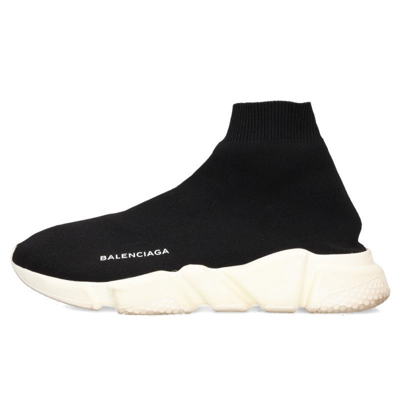 BALENCIAGA Speed Trainer Sock Black White Size EU 40 Multi