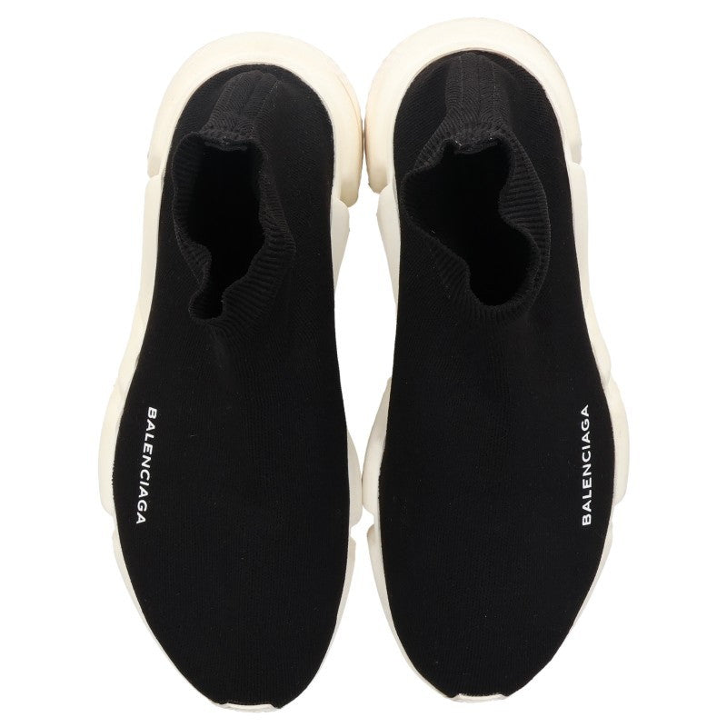 BALENCIAGA Speed Trainer Sock Black White Size EU 40 Multi