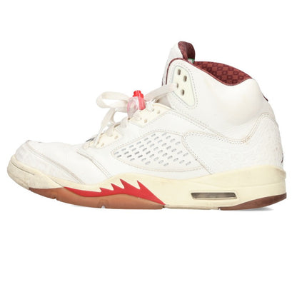 NIKE Air Jordan 5 Retro El Grito Sail White Size 10.5