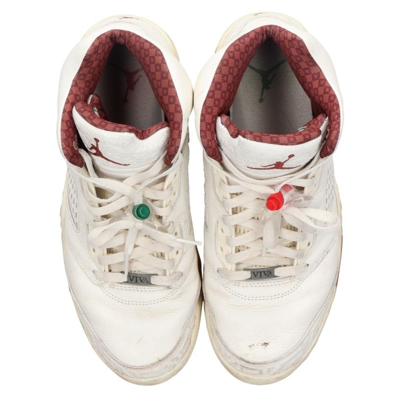 NIKE Air Jordan 5 Retro El Grito Sail White Size 10.5