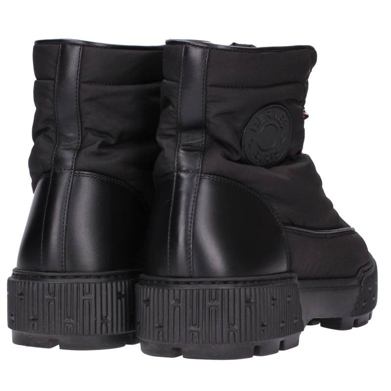 HERMES Fresh High-Cut Nylon Boot Sneakers Multi Size 9