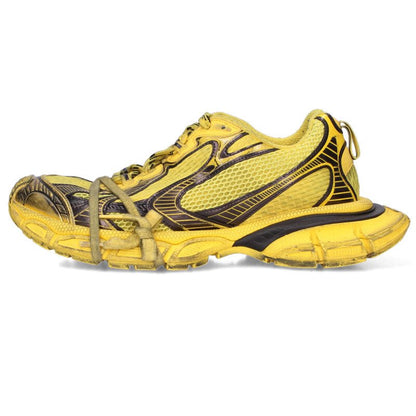 BALENCIAGA 3XL Yellow Black Sneakers Size EU 43