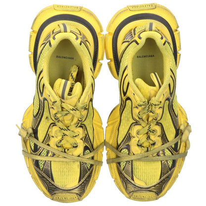 BALENCIAGA 3XL Yellow Black Sneakers Size EU 43