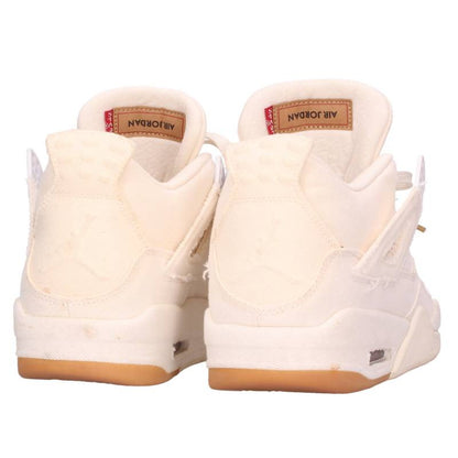 NIKE Air Jordan 4 White Denim AO2571-100 Size 9.5
