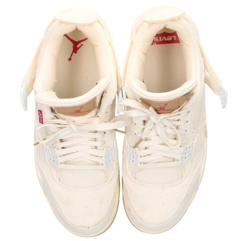 NIKE Air Jordan 4 White Denim AO2571-100 Size 9.5