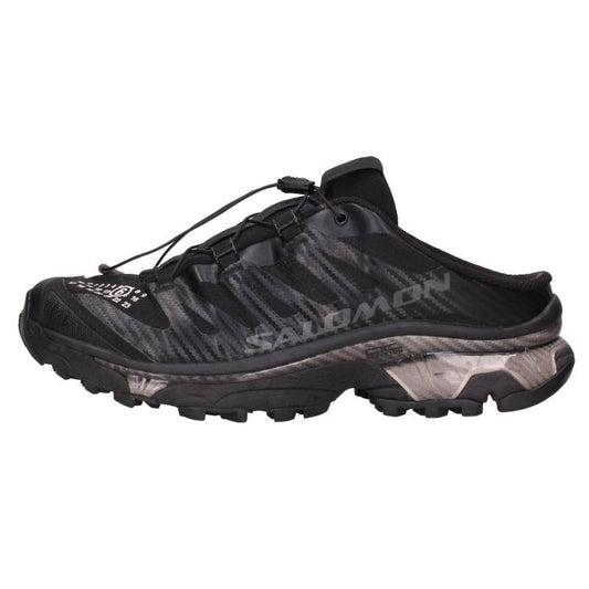 MM6 XT-4 Logo Print Mule Sneakers Black Size 26cm