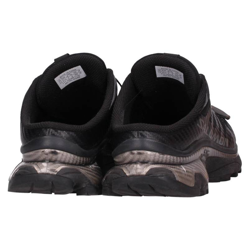 MM6 XT-4 Logo Print Mule Sneakers Black Size 26cm