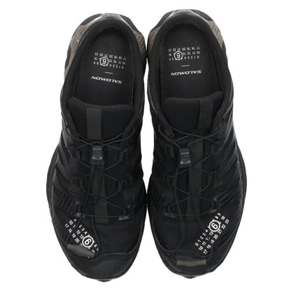 MM6 XT-4 Logo Print Mule Sneakers Black Size 26cm