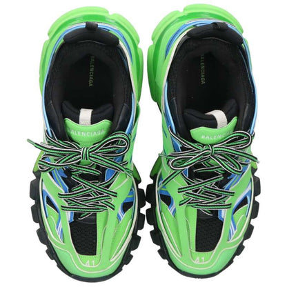 BALENCIAGA Track Sneakers Green Blue Multi Size 8.5
