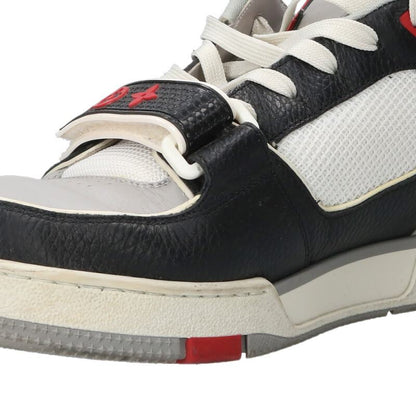LOUISVUITTON LV Trainer Mesh Sneakers Grey Black Size 7.5