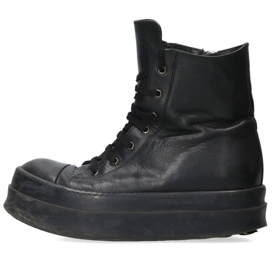 Rick Owens Mega Bumper Leather High-Top Sneakers Size 9.5