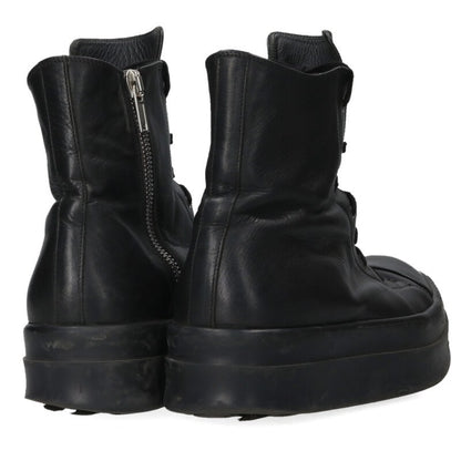 Rick Owens Mega Bumper Leather High-Top Sneakers Size 9.5