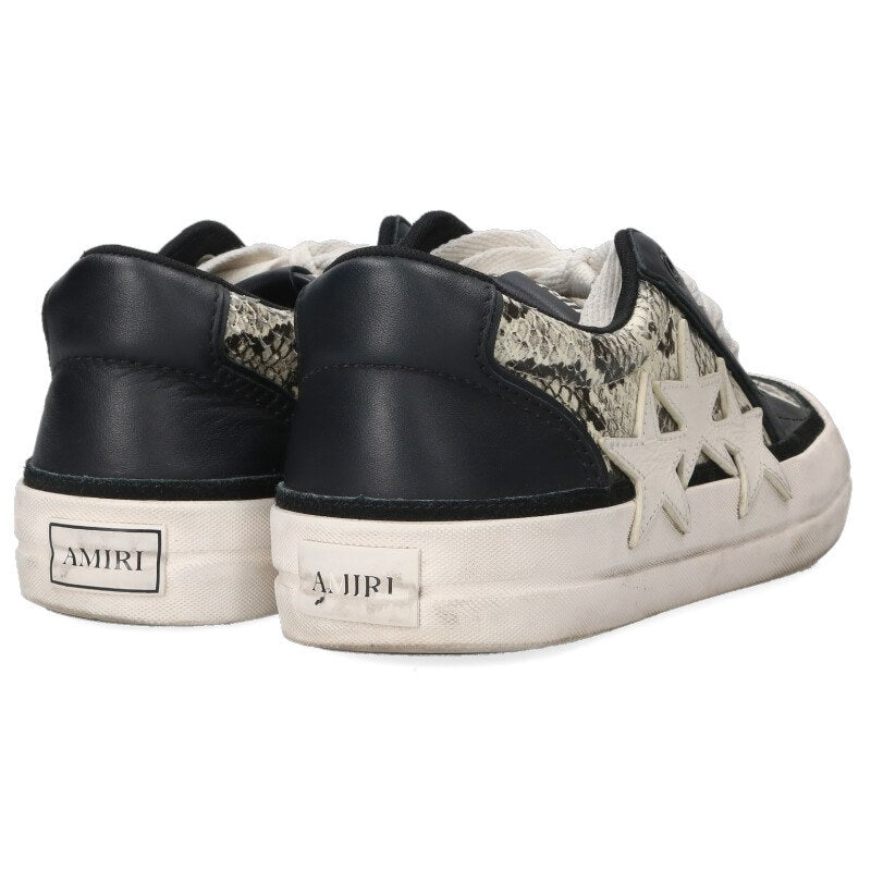 AMIRI SUNSET SKATE LOW Python Embossed Multi Size 12