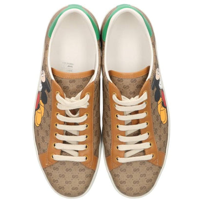 GUCCI 602548 Micro GG Character Print Low-Top Multi Size 8