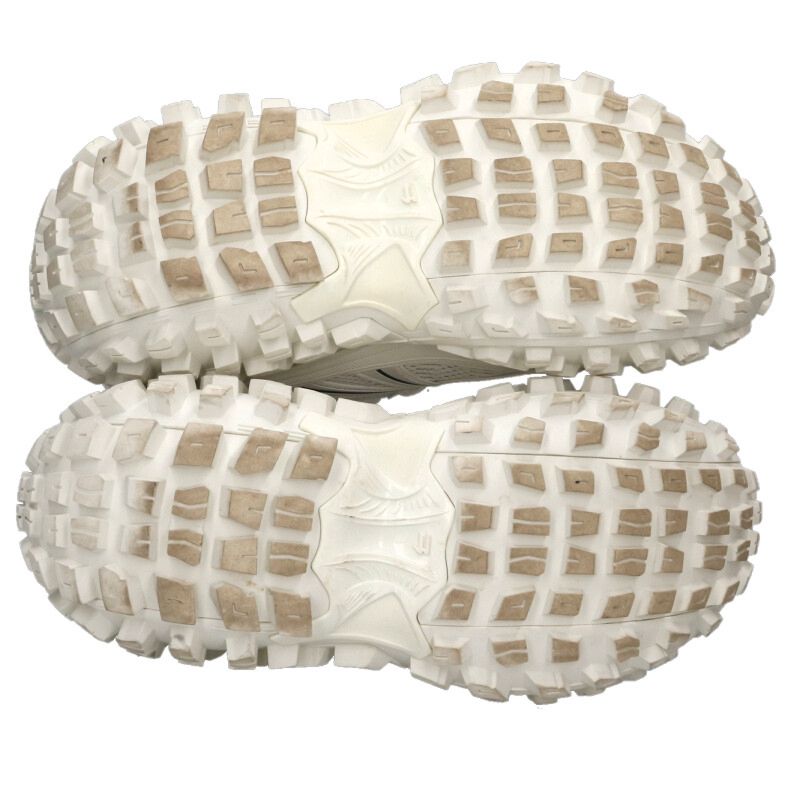 BALENCIAGA Bouncer Chunky Sole Sneakers White Size 10.5