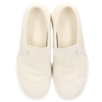 LOUISVUITTON Pacific Line Suede Slip-On Sneakers Size 7