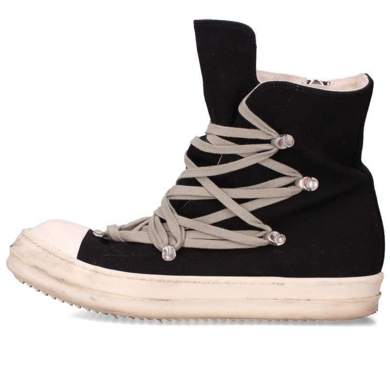 DRKSHDW Megalace Canvas Sneakers Black/White Size 10.5