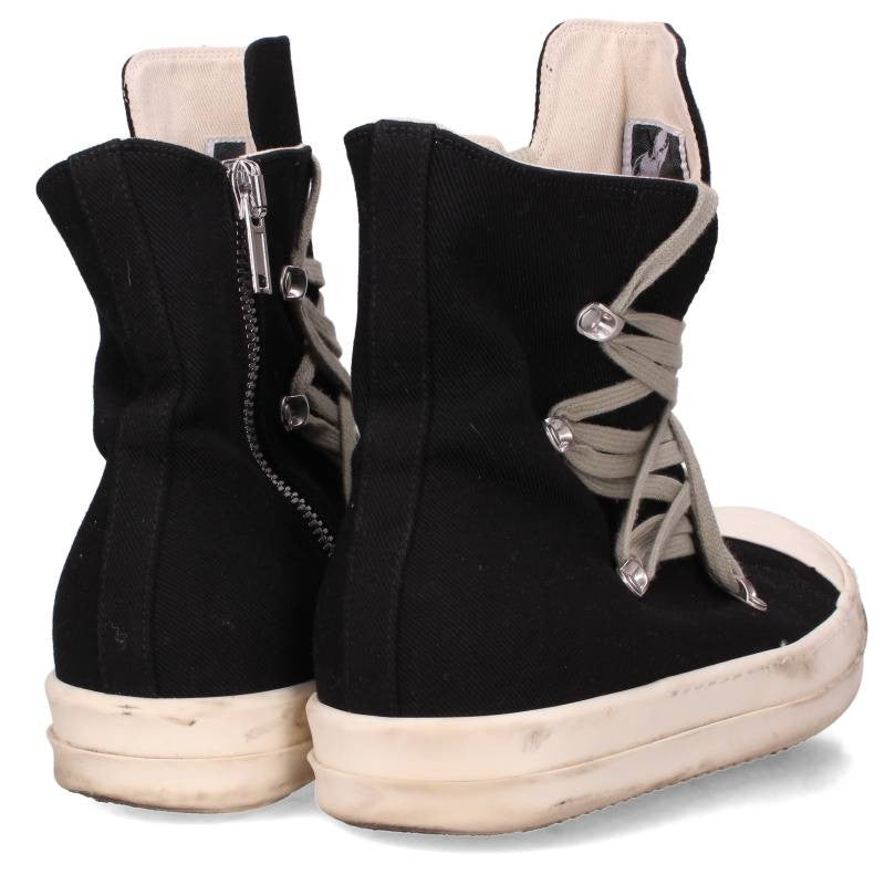 DRKSHDW Megalace Canvas Sneakers Black/White Size 10.5