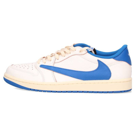 Travis Scott x Nike Air Jordan 1 Low Blue Sneakers Size 29cm