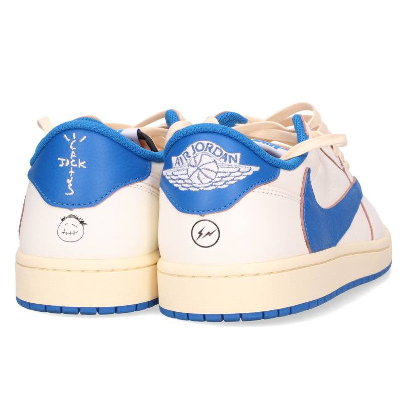 Travis Scott x Nike Air Jordan 1 Low Blue Sneakers Size 29cm