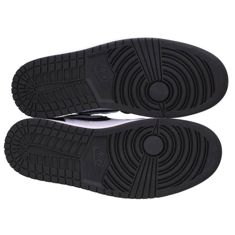 fragment design x Nike Air Jordan 1 Black White Sneakers Size 28cm