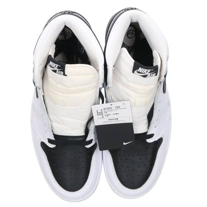 fragment design x Nike Air Jordan 1 Black White Sneakers Size 28cm