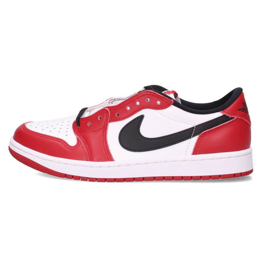 NIKE Air Jordan 1 Retro Low Chicago Red Black Sneakers Size 27cm