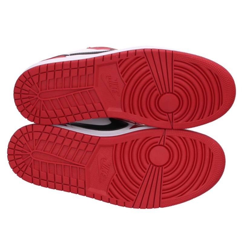 NIKE Air Jordan 1 Retro Low Chicago Red Black Sneakers Size 27cm