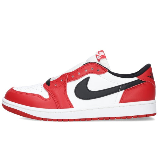 NIKE Air Jordan 1 Retro Low Chicago Red Black Sneakers Size 27.5cm