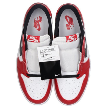 NIKE Air Jordan 1 Retro Low Chicago Red Black Sneakers Size 27.5cm